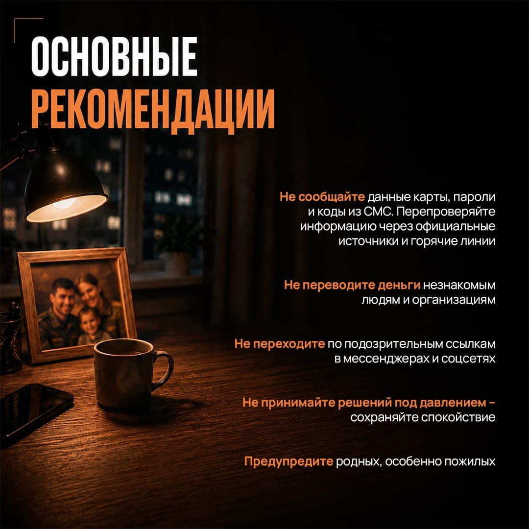 Фотография к материалу «Мошенники всё чаще обманывают семьи погибших участников СВО 19-летней жительнице Нижневартовска позвонил»