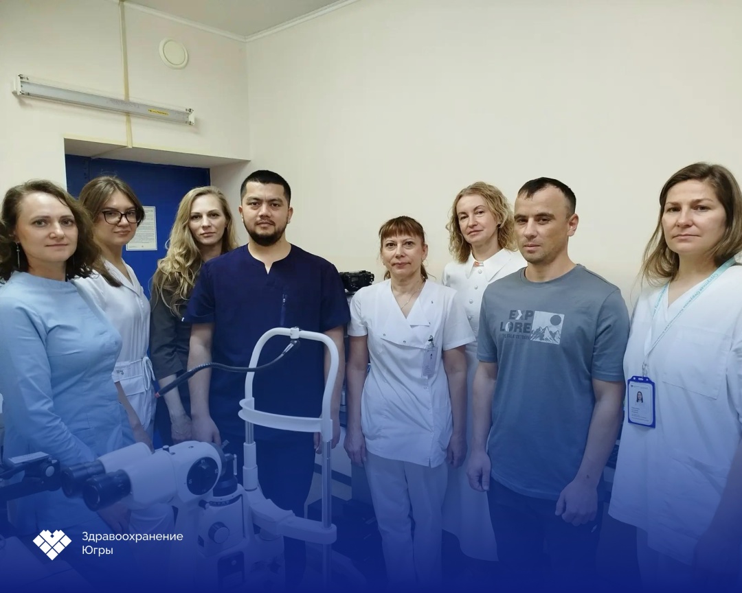 Сургутские офтальмологи вернули зрение участнику СВО 34-летний житель Когалыма, участник специальной военной
