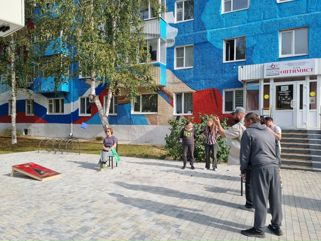 Сегодня, 9 сентября, у клуба " Оптимист" прошел дружеский турнир по корнхоллу