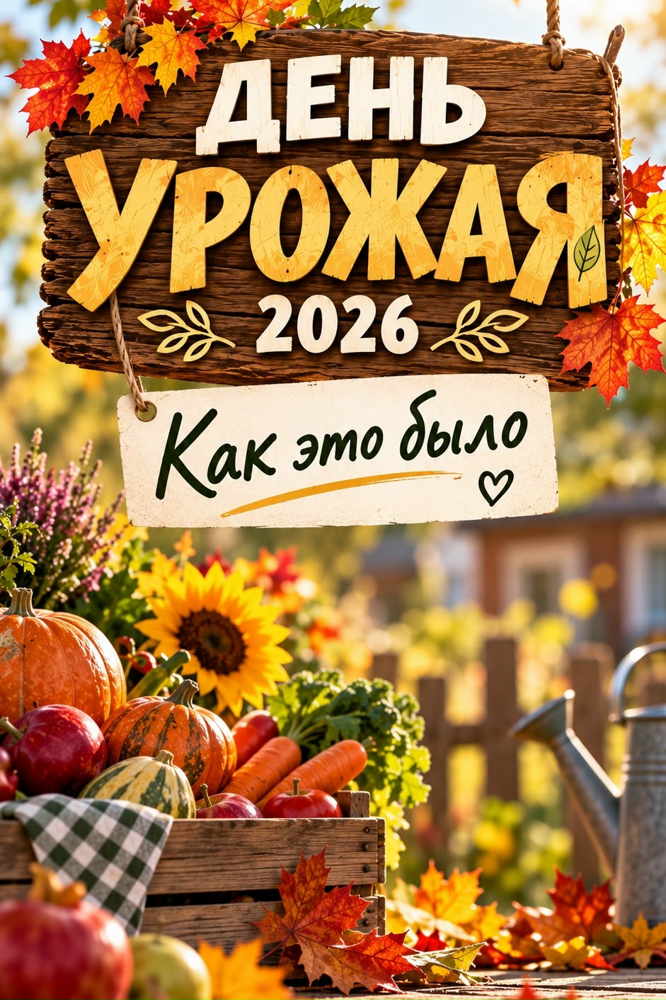 КАК ЭТО БЫЛО: «ДЕНЬ УРОЖАЯ – 2026» 8 сентября погода была прекрасная!