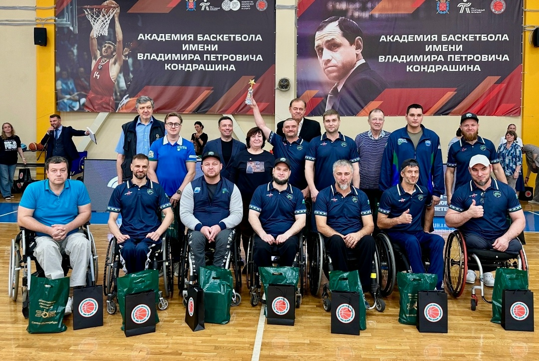 «Легион Югра» принял участие во Всероссийских соревнованиях по баскетболу на колясках «Памяти бронзового