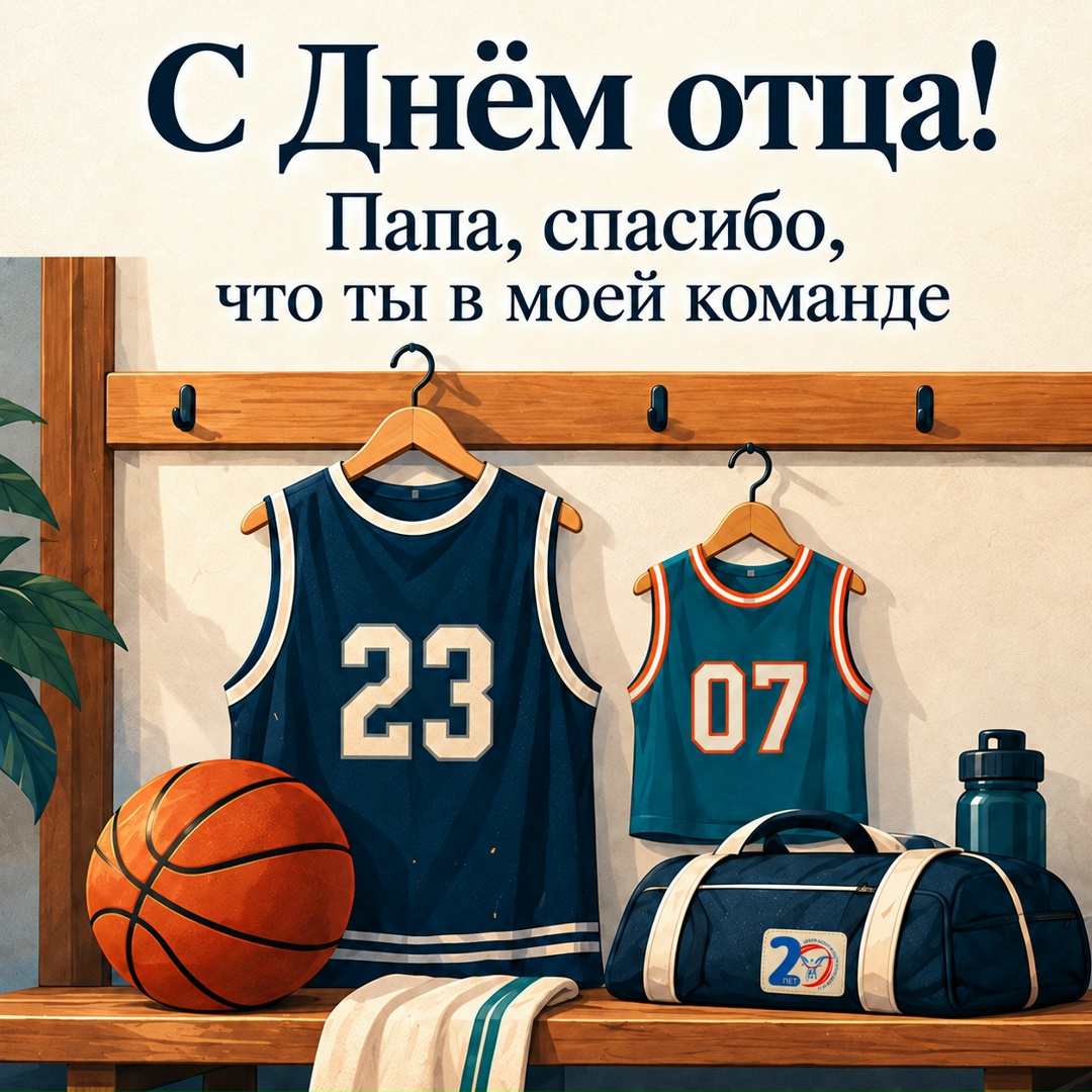 Завтра — День отца! Папы помогают нам становиться смелее, поддерживают перед важным стартом и радуются нашим победам